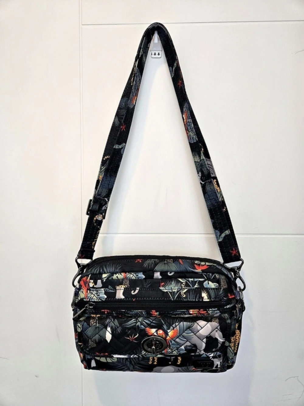 Lug Ranger 2 Crossbody Bag Black & Green